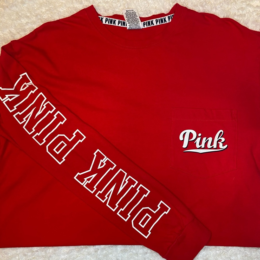 Pink Victoria Secret Long Sleeve